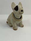 Vintage Bull Terrier Puppy Dog Bobblehead Nodder Figurine Bobble Head W  Collar