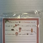 Studio18 Christmas Magnetic List Pad 60 Sheets Santa Story Mistletoe New 2011