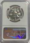 1962 Ngc Pf67 Proof Franklinhalf Dollar 50c 90  Silver Portrait Label