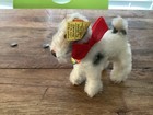Vintage Steiff Mini Foxy Terrier Dog Paper Tag And Button 4220 10   Great Cond 
