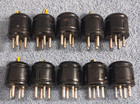 4 Pin Male Amphenol Connectors - Lot Of 10 - Leslie hammond