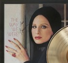 Barbra Streisand Framed Wood Reproduction Signature Lp Record Display  