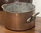 Vintage Copper Pot Lid Made In France Large Heavy 8lb 10 Oz No Lid