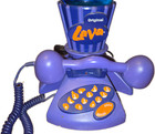 Extremely Rare 1990s  original Lava Lamp  Phone Working No Original Cap Cover