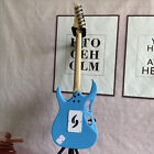 6 Strings Baby Blue Solid Electric Guitar Maple Neck Right-handed Basswood Body