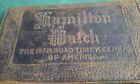 Hamilton Watch Railroad Time Keeper Of America Leather Wallet Cedar Rapids Iowa