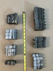 Huge Lot Inside Outside Steel Hard Jaws For  3 6 Jaw Metal Lathe Scroll Chuck