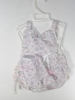 Mayfair Flower Print Sunsuit   Bonnet Vintage New With Tags