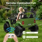 2 Seater Ride On Jeep 24v Kids Electric Car 6mph Battery Power Truck With Remote