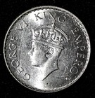 India-british George Vi Silver 1940  b  1 4 Rupee  2 92 G unc Km  545  28 773 