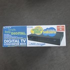 Apex Dt250a Digital Tv Converter Box With Analog Pass Through With Remote New