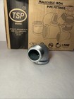 Lot Of 20 Ward 1-1 4  Galvanized Malleable Iron 90 Degree Street Elbow Fitting