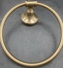 Delta Chamberlain Wall Mount Towel Ring In Champagne Bronze Cml46-cz