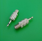  1 Pc   F Female To 3 5 Mm Male Coaxial Connector - Usa Seller