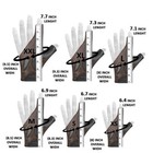 Italian Archery Bow Glove Left Hand  black  Brown   Dark Brown  