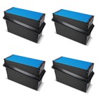 4 Pcs P621725 Engine Air Filter For Kenworth T680 T880   Peterbilt 567 579 Truck