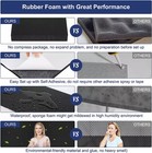 Foam Padding Sheets With Adhesive Backing - Self Stick Neoprene Insulation Foam