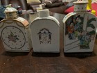 Lot Of 3-antique Chinese Export Tea Caddy