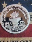 1-oz 999 Silver Coin 2017 Bu Rare Norfed Trump Inaguration
