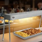 750w Hanging Food Heat Lamp Stainless Steel Strip Warmer Buffet Restaurant
