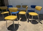 Original Shelby Williams Dining Chairs 1950s Mid Century Modern Mcm Eames Knoll
