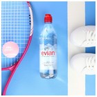 Evian Natural Spring Water Individual 750 Ml 25 4 Oz  Bottle With Sport   