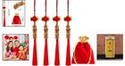Imitation Ching-dynasty Lucky Coin Set     4 Pcs Feng Shui Tailored Decorations
