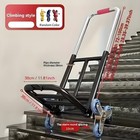 Howcool Heavy Duty Folding Stair Climbing Hand Cart 500 Lbs Small