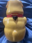 Vintage 1991 Snausages Talking Dog Treat Jar Quaker Oats Worksfast Video