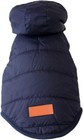 Dog Pet Jacket Warm Fleece Lining Hoodie For Smaller Pets Dogs Cats Coat Blue Xl