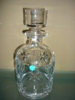 Brand New Tiffany   Co  Crystal Decanter Made In Italy