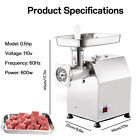  8 Meat Grinder  0 50 Hp Stainless Steel Electric Meat Grinder Machine Brand New