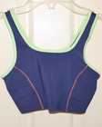 Nwt Fabletics Scoop Neck Medium Impact Mini Catalina Navy Sports Bra Sz S 6 7