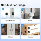 2 Pack Fridge Lock Freezer Lock With 4 Key For Child Safety Refrigerator Locks