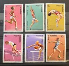 Travelstamps  Romania Stamps Scott 3698-3703 1991 Track   Field Tokyo Mnh Og