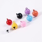 50 Mixed Color Jingle Bells  christmas beads Charms 10mm Decoration Diy Craft