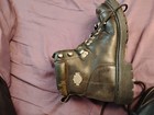 Harley-davidson Black Leather Steel Toe Motorcycle Boots Men s Size 10