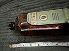 Embalming Fluid Vintage Empty  Amber Bottle-presinol-l  H Kellogg-mortuary 