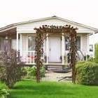 Motoos 8ft Wooden Trellis For Wedding Party Climbing Plants