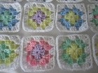 Xx    20-3 5  Granny Squares Blocks 4 Afghan  Afghans  assorted Pastel Colors
