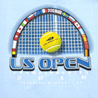 2010 Us Open Championships T Shirt Tennis Usta Nwt Light Blue Large