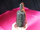 Japanese Bronze Buddhist Bell Dragon Vintage Metal Temple Sculpture 6 1 Inch