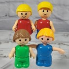 Vintage Playskool Lil Playmates Figures Lot Of 4