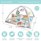 Safari Adventure 7-in-1 Neutral Baby Activity Gym   Play Mat Machine Washable