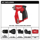 Milwaukee 2505-20 M12 Fuel Installation Drill driver  tool-only 