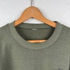 Vintage Usmc Sweatshirt Large Green Crewneck United States Marine Corps Military