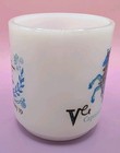 Vintage Glasbake Coffee Mug Capricorn Goat Zodiac Astrology Sun Sign Rare Find