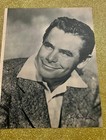 Vintage 1950s Glenn Ford Magazine Photo Original Hollywood Pin-up  11x8 In