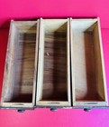 3 Oak Drawers From  Antique Singer Treadle Sewing Machine Cabinet