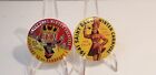 1941   1942 St  Paul Winter Carnival Button Pins